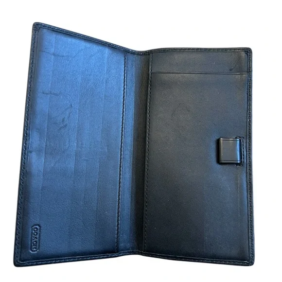 Vintage Coach Checkbook Wallet - Picture 2 of 7